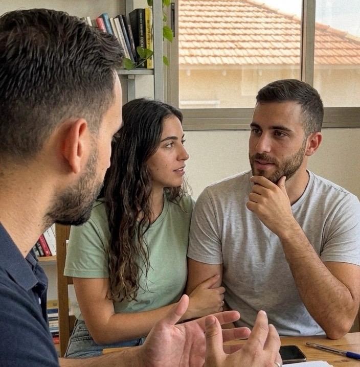 אוהד כרמלי בפגישת ליווי אישית וחמה עם לקוחות